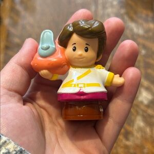 Little people Prince Charming with Cinderella’s shoes